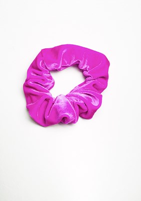 Hårband rosa velour HP012