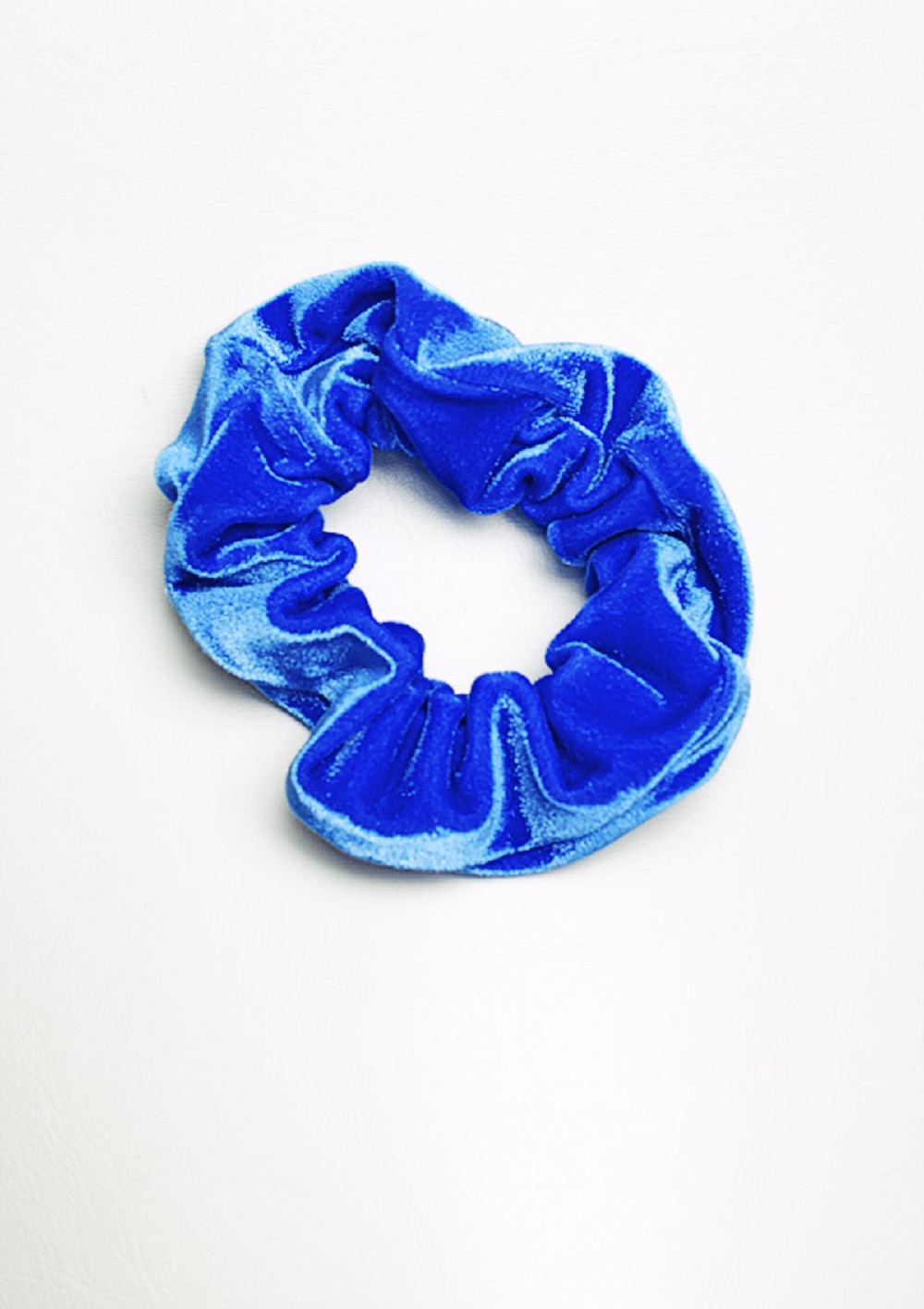 Hårband kobolt velour