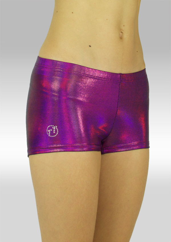 Gymnastikbyxor O758au aubergine