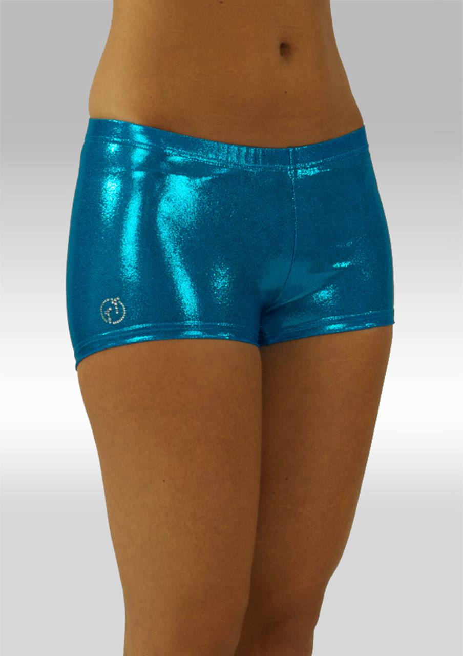 Hotpants Blue Wetlook W758tu