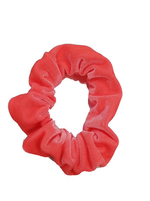 Hårband orange velour HP017
