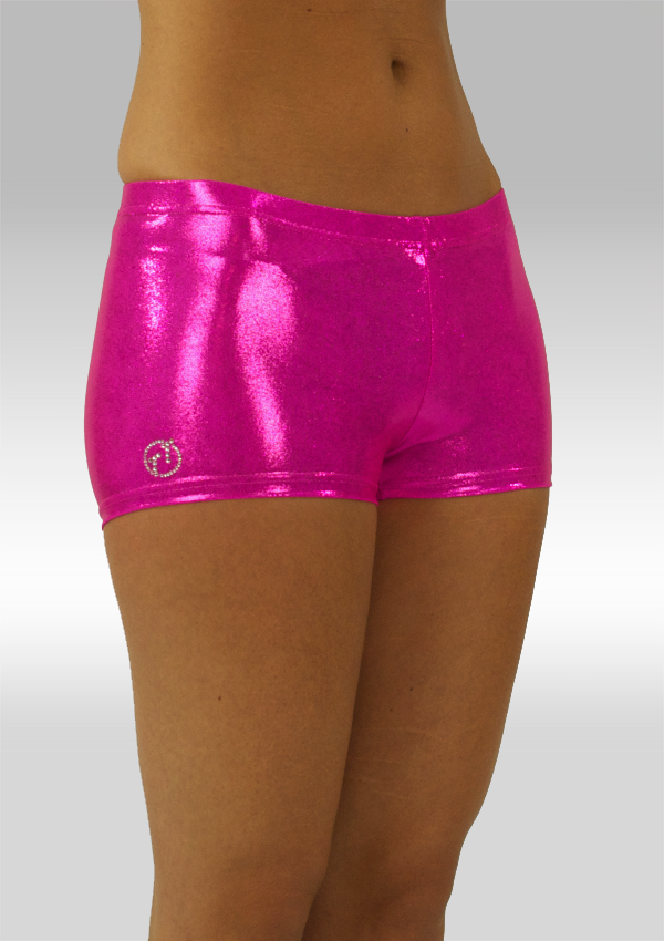 Hotpants rosa wetlook W758rz